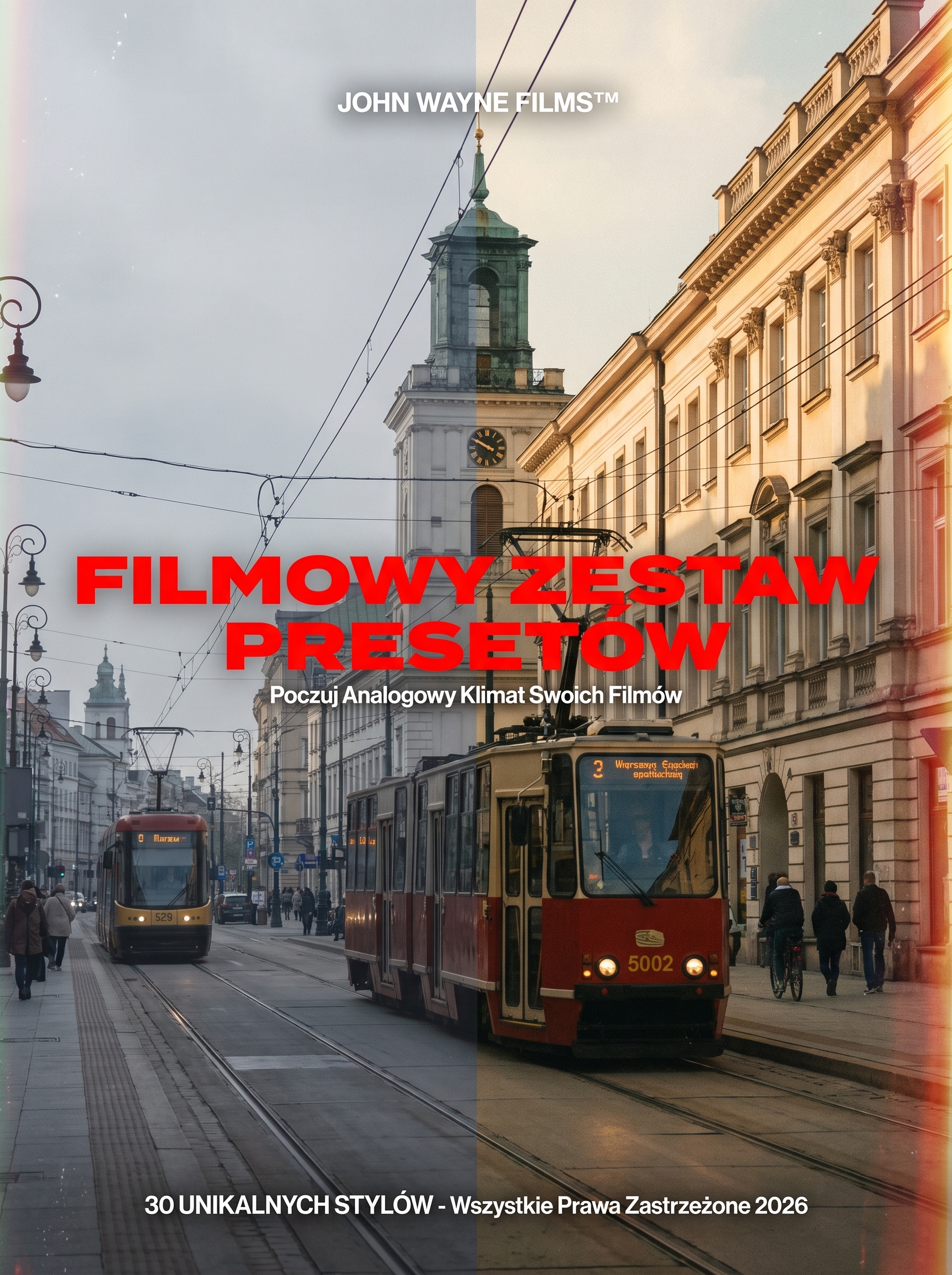 Filmowy Zestaw Presetów - Poczuj Analogowy Klimat